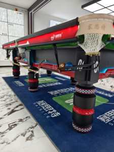 Saisite Lieyang <span class=keywords><strong>Plus</strong></span> <span class=keywords><strong>Table</strong></span> de <span class=keywords><strong>billard</strong></span> chinois joueurs professionnels niveau de compétition jambes en bois massif durables Commercial - Product Image 3