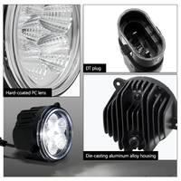ECE R10 Tracteur LED Lampe de Travail LED Petit Phare Rond Insert pour John Deere Série AL206154 R