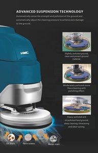 Machine de nettoyage de sols sans fil populaire et très vendue, pour marbre et voirie, avec fonction de balayage - Product Image 6