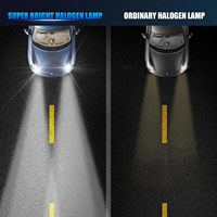 Bombilla Halógena H1 24V 100W Súper Blanca, de Vidrio de Cuarzo, para Faros Delanteros de Camiones, Luz Alta para Autos, Apta para la Mayoría de Autos, SUVs y Camionetas