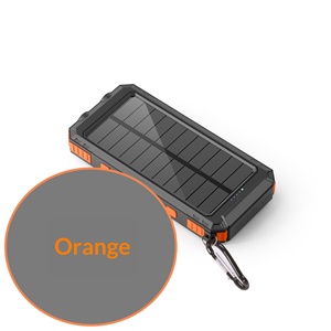 Grenzüberschreitende <span class=keywords><strong>TK</strong></span>/Compass Solar Powerbank aus Kunststoff 20000mAh mit Taschenlampe für Outdoor-Modell T8 - Product Image 1