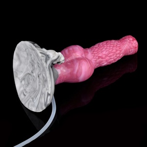 Spray de silicona para eyaculación con ventosa, consolador de fantasía para pene grande, masajeador vaginal, juguetes sexuales para mujer - Product Image 6