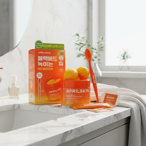 Pour april Skin Carrotène de haute qualité IPMP Hydromelt Baume nettoyant 90ml Set 3ml * 2ea Crème démaquillante - Product Image 3
