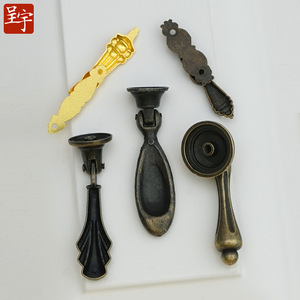 Poignée de meuble Chengyu en alliage de zinc, style européen, levier de tiroir décoratif durable - Product Image 4