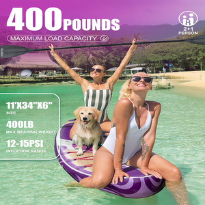 Planche de SUP gonflable DAMA pour yoga matinal, <span class=keywords><strong>méditation</strong></span>, exercices aquatiques confortables, gamme de loisirs et d'activités de plein air, approvisionnement mondial - Product Image 3