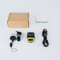 Effon PS02 Scanner de codes-barres USB mains libres à porter au poignet, type gant, noir, garantie 2 ans, SDK pour la logistique d'entrepôt