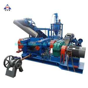 Waste Tire Recycling Plant / Tire Recycling Rubber Powder Production Line / Reclaimed Rubber Machine