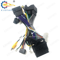 Adaptateur autoradio Android pour voiture avec faisceau de câblage et décodeur CAN-Bus, câble RCA pour Audi A4L Q5, système multimédia de rechange
