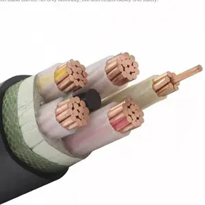 5kv 10kv 15kv 30kv 33kv 4 Core 70mm2 Overhead Line Insulated Abc Cable Flexible Rubber Cable Power Cable Wire
