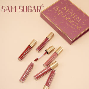 ชุดกล่องของขวัญลิป<span class=keywords><strong>ก</strong></span>ลอส6ชิ้น<span class=keywords><strong>แบบ</strong></span>เมคอัพย้อมสีง่ายสีสดใส - Product Image 5