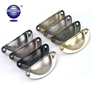 Modern Zinc Alloy Half Moon Furniture Pull Handle <strong>Knob</strong> Drawer Shell Pulls for Kitchen Cabinet <strong>Door</strong> - Product Image 2
