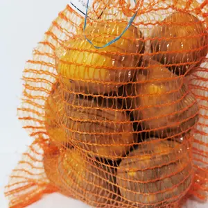 2024 Vegetable Mesh Fruit Packaging Bags Pe Raschel Mesh Bag For Potatoes