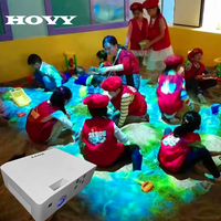 Console de jeux de sol interactive 3D HOVY, équipement de terrain de jeux intérieur, utilisé pour les jeux de projection d'amusement pour enfants