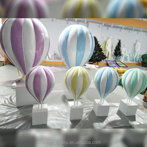 Colorato In Fibra di vetro Decorativo Hot Air Balloons - Product Image 4