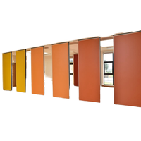 Cloison mobile commerciale, panneau de séparation acoustique haute performance pour salles de banquet d'hôtel, espaces de bureau et hôtels