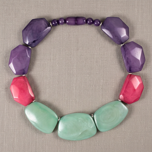 Collar de Cuentas de Resina Ecológico Hecho a Mano, Diseño de Alta Calidad, Último Diseño, Moderno, Elegante, Más Vendido, TAQI CRAFT - Product Image 2