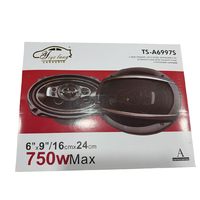 Altavoces Coaxiales para Automóvil de 6x9 Pulgadas, Altavoces de Audio para Automóvil, 750 W de Potencia Máxima, Rango Medio Rico, Compatibles con la Mayoría de los Automóviles y SUV, Universales