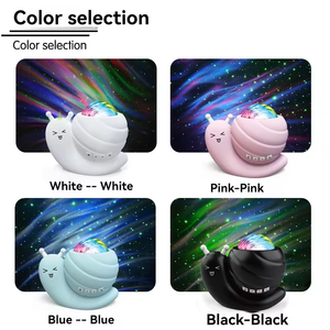 4 en 1 Projecteur Aurora Light-Up Jouets éducatifs Escargot Kid Night Lights Soothing Baby Toys for Bedroom - Product Image 5