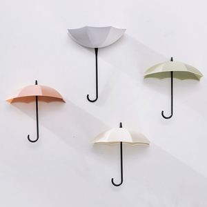 New and Fashion Umbrella Shape Sticky Kitchen Home Decorative <b>Adhesive</b> Wall <b>Hook</b> - Product Image 6
