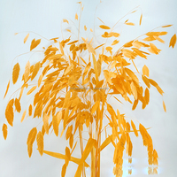 Fleurs préservées naturel Chasmanthium Latifolium Bouquets de fleurs séchées nordique maison mariage décoration plantes chambre de noël