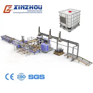 1000 lít bể nước dầu thực vật hóa chất bể máy IBC lồng máy