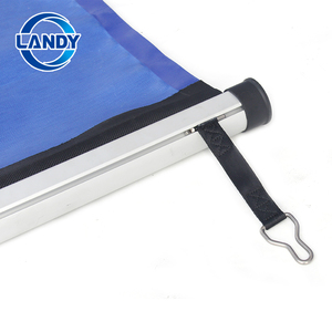 Cubiertas de seguridad para piscinas enterradas de PVC Cubiertas de seguridad para piscinas impermeables resistentes al desgaste para instalación de piscinas enterradas - Product Image 2