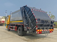 Camion compacteur de déchets SAIC 16CBM, véhicule de collecte de déchets de 18 tonnes pour la collecte des déchets municipaux