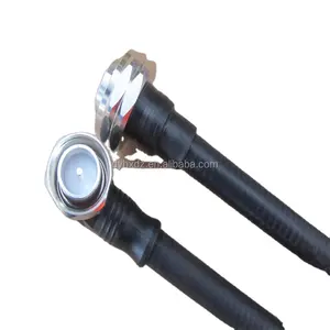 Cable alimentador 3 M, bajo PIM, 3 metros, 1/2 superflex, con MINI DIN macho a 7/16 enchufe 4,3/10 cable de puente