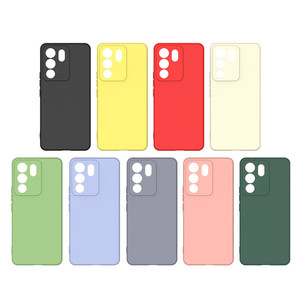 Étui de protection en silicone liquide de luxe antichoc Coque arrière en silicone pour VIVO V30 Lite - Product Image 2