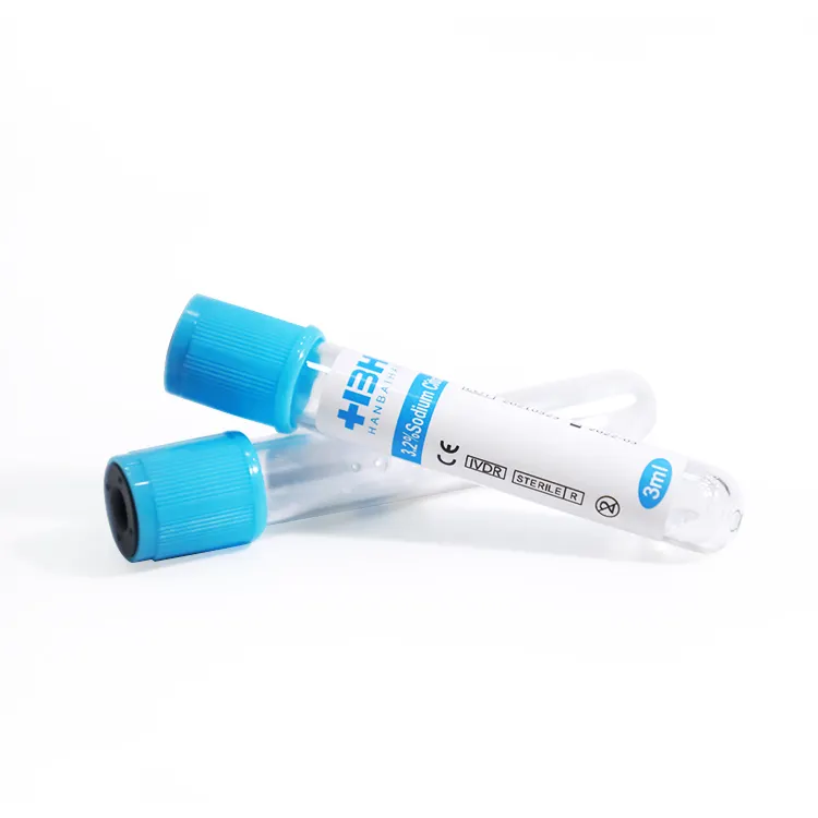 Hot Selling Blood Collection Tube PT Tube with Sodium Citrate