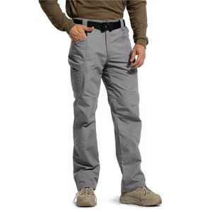 Водонепроницаемые утолщенные тактические брюки больших размеров, эластичные, для походов, охоты, работы, альпинизма, карго-брюки - Product Image 3