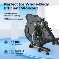 Home Niveles de resistencia de la máquina Capacidad de carga Ftiness Workout Remero magnético Remo