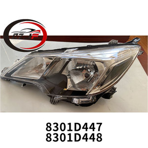 Conjunto de Faros Delanteros CZJF para Mitsubishi <span class=keywords><strong>Mirage</strong></span> G4 2021 2022 2023 Versión Estándar OE 8301D447 8301D448 - Product Image 2