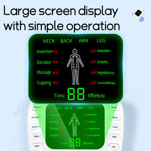 جهاز علاج بالوخز بالإبر بجهاز EMS ثنائي القناة مع شبشب من أجل تحسين الدورة الدموية - Product Image 4