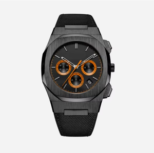 Nouvelle montre-bracelet automatique mécanique pour homme avec fonction chronographe et boîtier en acier inoxydable - Product Image 1