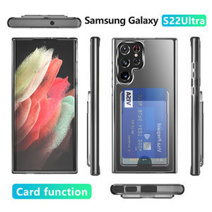 Per <span class=keywords><strong>samsung</strong></span> <span class=keywords><strong>s22</strong></span> <span class=keywords><strong>Cover</strong></span> per telefono <span class=keywords><strong>ultra</strong></span> trasparente TPU PC Slot per schede trasparenti custodie per telefoni per <span class=keywords><strong>Samsung</strong></span> <span class=keywords><strong>s22</strong></span> - Product Image 2