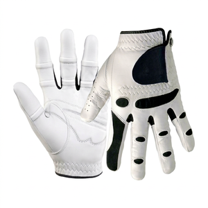 ถุงมือกอล์ฟ Griptac 2.0 ปักโลโก้ตามสั่ง OEM หนัง Cabretta ระดับมืออาชีพ ซับเหงื่อ กันลื่น ยึดติดแน่น ปิดด้วยกระดุมแบบตะขอ - Product Image 1