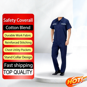 Overoles de Seguridad Industriales Unisex, Corte Ajustado, Reflectantes, Resistentes al Calor 800C, de Algodón Puro, Antiestáticos, para Uso Diario - Product Image 1