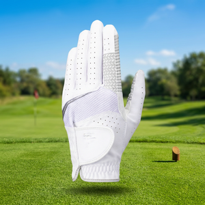 Guantes de Golf Deportivos Transpirables Personalizados de Alta Calidad, PU Impermeable, Duraderos, con Velcro Telescópico, para Mano Izquierda, para Hombre - Product Image 4