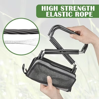 Tabouret pliant compact, style sac à dos portable, chaise miniature légère pour le camping, les voyages, la pêche et les activités de plein air