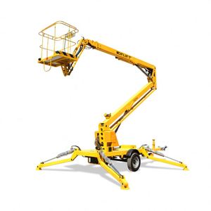 500kg mới gấp điều chỉnh giàn giáo điện cầm tay 6M thang máy an toàn thang máy tự động điều khiển từ xa thang máy di động - Product Image 1