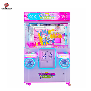 Máy trò chơi điện tử kết hợp máy kẹp thú bông mini + máy kẹp quà tặng, hoạt động bằng tiền xu, phiên bản tiếng Anh - Product Image 2