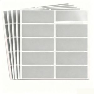 Feuille d'autocollants en vinyle mat personnalisée avec logo, découpe à la forme, résistante aux UV, imperméable, autocollante - Product Image 2