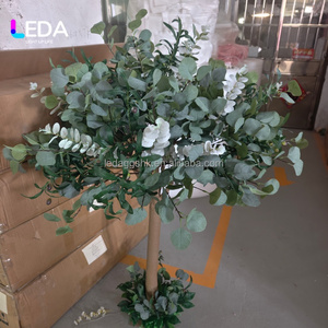 Árbol de Olivo Artificial LEDA de 1.5 m, Planta Simulada de Fibra de Vidrio para Decoraciones de Bodas, Navidad y Año Nuevo - Product Image 1