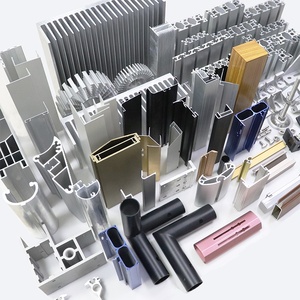 <span class=keywords><strong>Profili</strong></span> in alluminio estruso a forma di cavo di anodizzazione argento di alta qualità su misura - Product Image 3