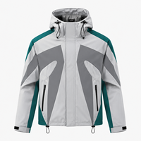 Veste pour homme sur mesure, légère, décontractée, à fermeture éclair, fabricant en gros