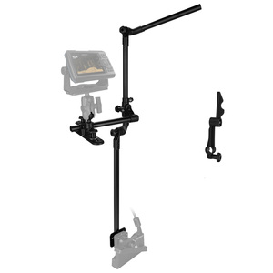 Velpaw 360 <b>Adjustable</b> Live Sonar Transducer Pole Mount <b>Stand</b> for Kayak Boat Rotating Marine Drill-Down Base 1.5 Inch Ball - Product Image 1