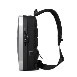 Sac à bandoulière Ozuko 9509, sac à dos mini pour ordinateur portable, sac <span class=keywords><strong>de</strong></span> poitrine, sac à bandoulière personnalisé en ABS pour homme, tendance <span class=keywords><strong>TikTok</strong></span> - Product Image 4