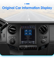 Radio con Pantalla Táctil Android de 9.7 Pulgadas CARUPEZ para Ford F250/F350/Duty/F450/F650 2009-2016, GPS, Cámara de Reversa, 1 Año de Garantía, 8 Núcleos, 7862S, Tarjeta SD