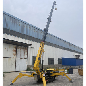 <span class=keywords><strong>3</strong></span> טון 5 טון העכביש מנוף טלסקופי בום קטן זלזרידר גג זחילה - Product Image 4
